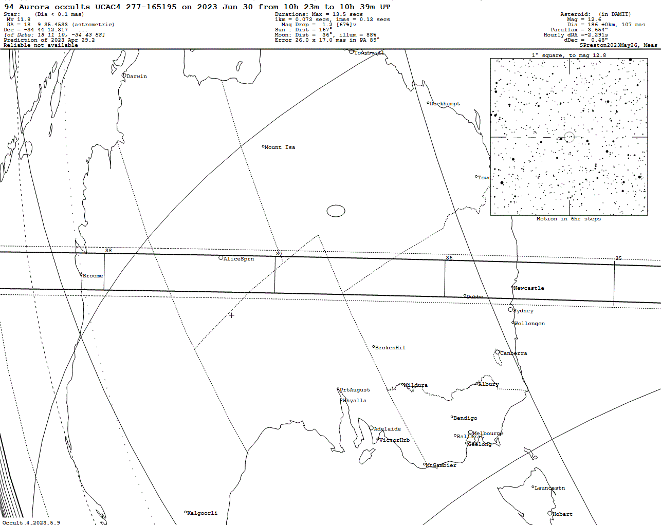 Aurora Update Map