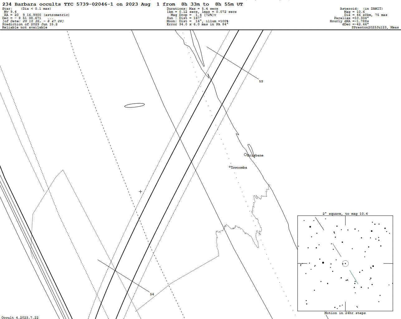 Barbara Update Map