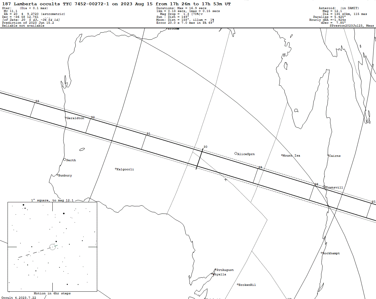 Lamberta Update Map