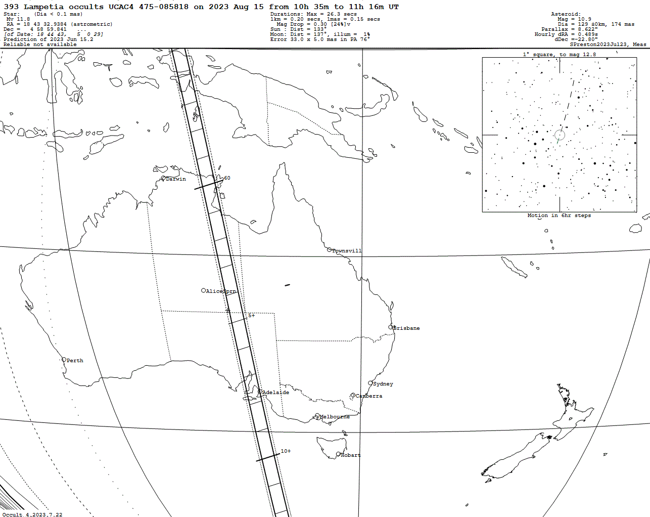 Lampetia Update Map