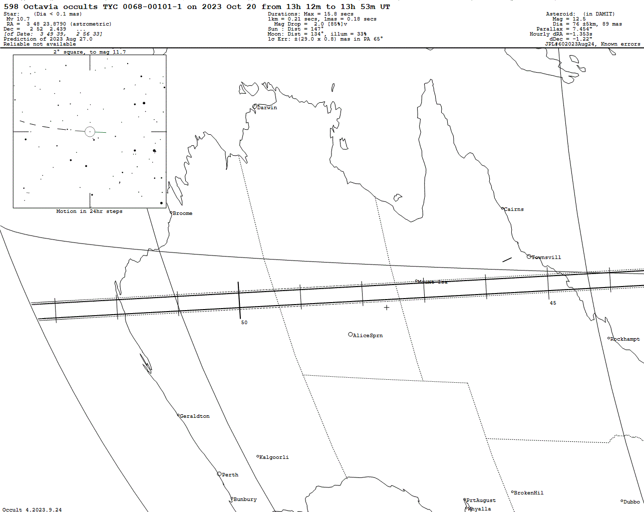 Octavia Update Map