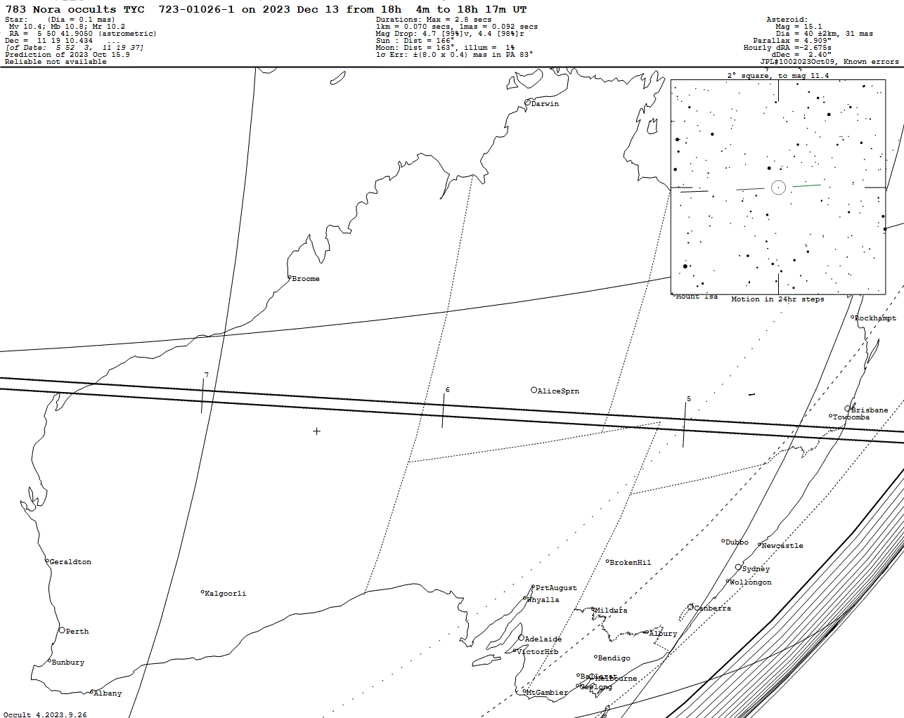 Nora Update Map